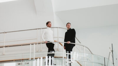 Pierre Derhet et Maxime Melnik © Leslie Artamonow